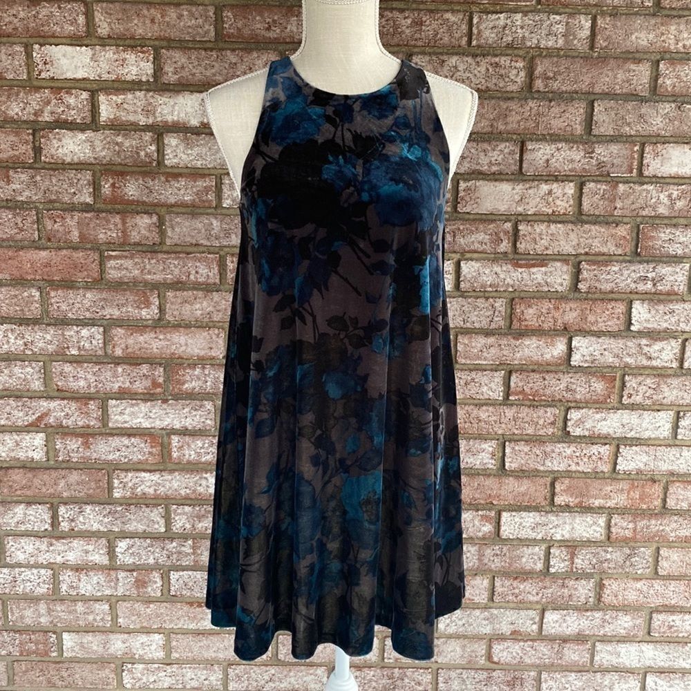 Cynthia Rowley Velvet (Velour) Swing Dress - Size XS